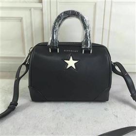 Givenchy small lucrezia satchel black v star white bag 5445
