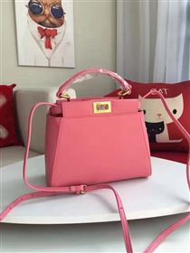 Fendi mini rose peekaboo red bag 5467