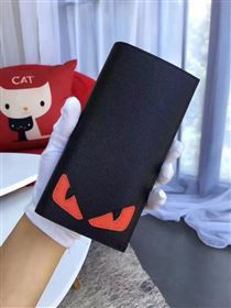 Fendi wallet black red v bag 5488