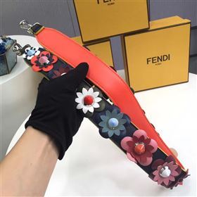 Fendi strap you v red flower 5495