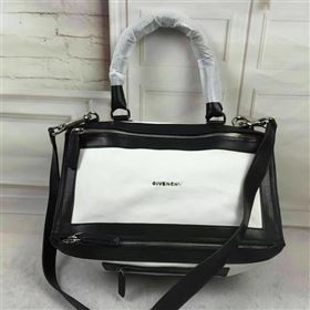 Givenchy medium pandora black white bag 5402