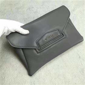 Givenchy gray clutch large bag 5432