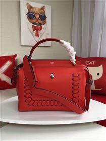 Fendi shoulder tote red bag 5541