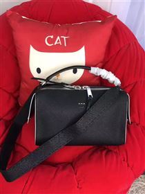 Fendi lei selleria black silver v bag 5566