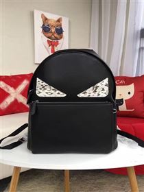 Fendi large backpack black gray v bag 5588