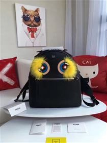 Fendi monster black backpack bag 5589