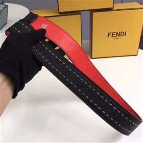 Fendi strap you v red black 5508