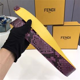 Fendi strap yellow you snake 5520