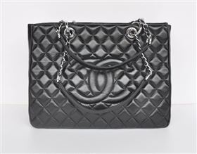 Chanel 50995 large caviar GST shopping handbag black bag 5678