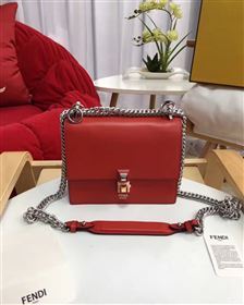 Fendi mini kan red I bag 5600
