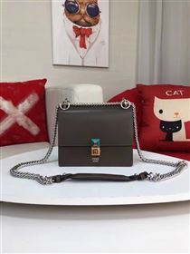 Fendi mini kan I gray dark bag 5601