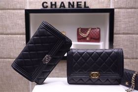 Chanel A33815 caviar lambskin small woc handbag black bag 5871