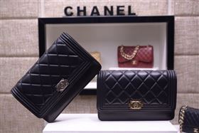 Chanel A33815 lambskin small woc handbag black bag 5873