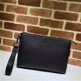 Gucci large GG soho black clutch bag 6266