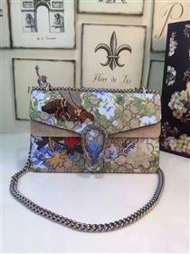 Gucci GG flower shoulder padlock bag 6348