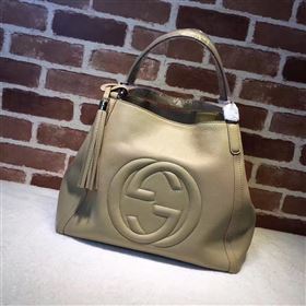 Gucci soho tote gray handbag shoulder bag 6380