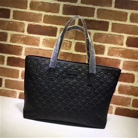 Gucci large black tote handbag shoulder bag 6383