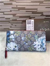 Gucci GG zipper wallet flower bag 6306