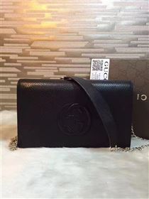 Gucci soho woc wallet shoulder black bag 6308