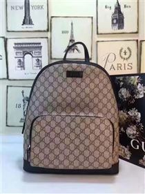 Gucci large backpack gray tri bag 6455