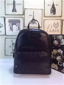 Gucci large black backpack bag 6456