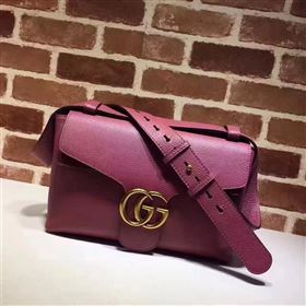 Gucci GG padlock wine shoulder bag 6471