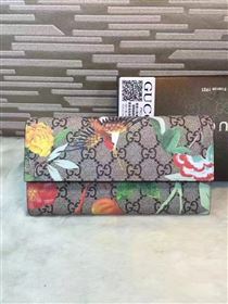 Gucci long bird wallet flower bag 6479