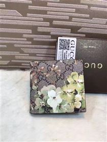 Gucci gray v wallet flower bag 6482