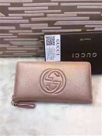 Gucci soho zipper wallet gold bag 6492