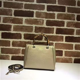 Gucci small mini gold shoulder bamboo bag 6543