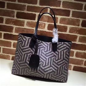 Gucci GG tote gray with handbag black bag 6548