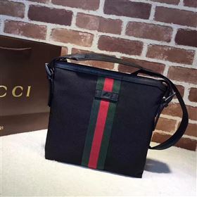 Gucci black with red shoulder GG bag 6560