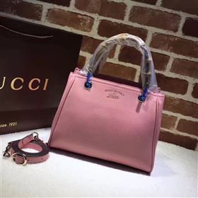Gucci pink tote shoulder bag 6564