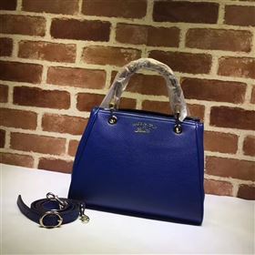 Gucci navy tote shoulder bag 6566