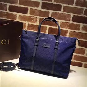 Gucci medium navy tote shoulder bag 6582