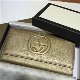 Gucci GG soho wallet gold bag 6508