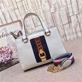 Gucci Sylvie handbag white shoulder bag 6513