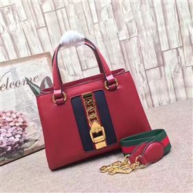 Gucci Sylvie handbag red shoulder bag 6515