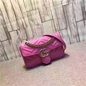 Gucci mini rose red shoulder GG bag 6520