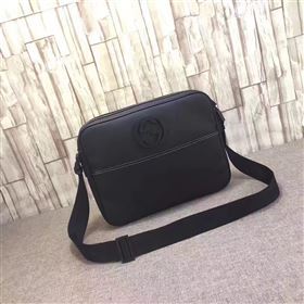 Gucci large GG shoulder black bag 6525