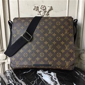 Men LV Louis Vuitton Monogram District Medium Messenger Bag M40934 Handbag Brown 6645
