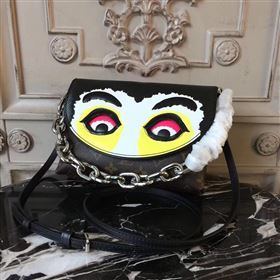 M43532 LV Louis Vuitton Pochette Kabuki Chain Handbag Monogram Epi Leather Bag Yellow 6753