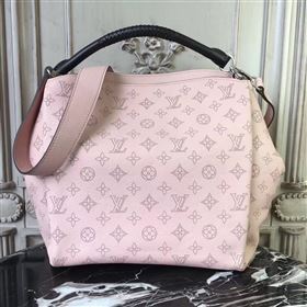 LV Louis Vuitton Babylone Handbag Monogram Real Leather Hobo Bag Pink M50031 6777