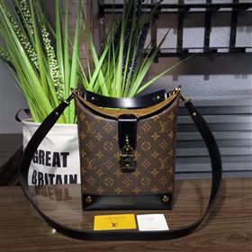 M43516 LV Louis Vuitton Bento Box Shoulder Bag Monogram Large Handbag Brown 6711