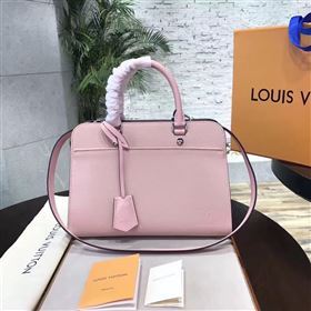 LV Louis Vuitton Vaneau MM Handbag Epi Leather Tote Bag M51238 Pink 6855