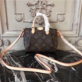 LV Louis Vuitton Nano Turenne Handbag Monogram Shoulder Bag Brown M61253 6809