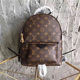 LV Louis Vuitton Monogram Backpack PM Bag Handbag Brown M41560 6821