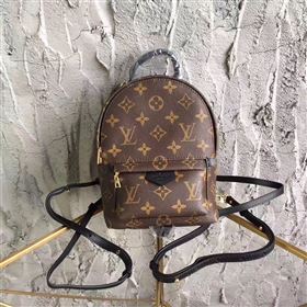 LV Louis Vuitton Monogram Backpack Mini Bag Handbag Brown M41562 6822