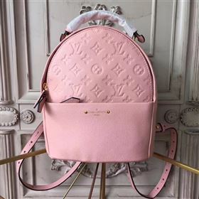 Louis Vuitton LV Sorbonne Backpack Real Leather Handbag Bag Pink M44019 6970