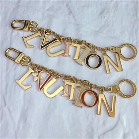 M61020 LV Louis Vuitton Characters Logo Bag Charm and Key Holder 6921